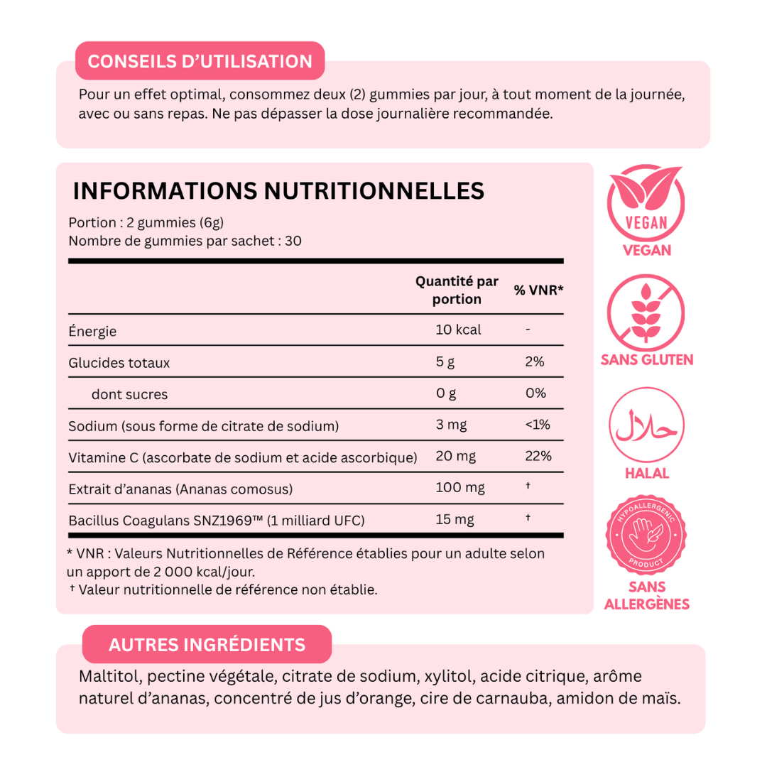 Gummies équilibre intime